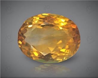 Yellow Citrine Natural Certified  8.21CTS-8426